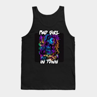 Bad Girl In Town 12 Tank Top